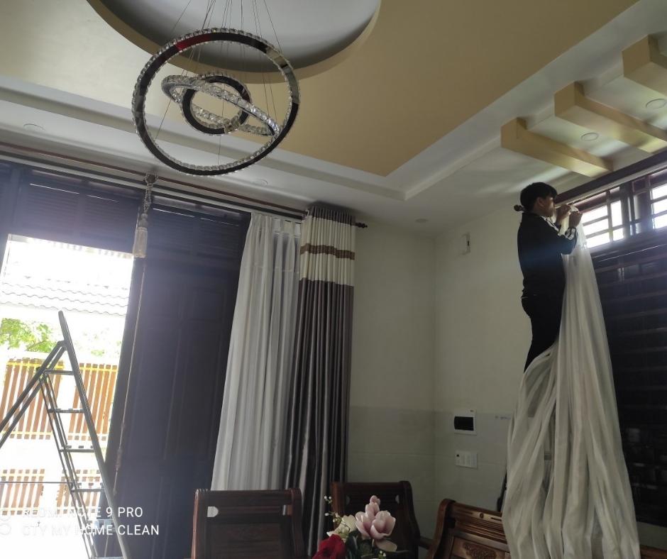 Dịch vụ giặt màn rèm tại Quảng Ngãi uy tín, chuyên nghiệp