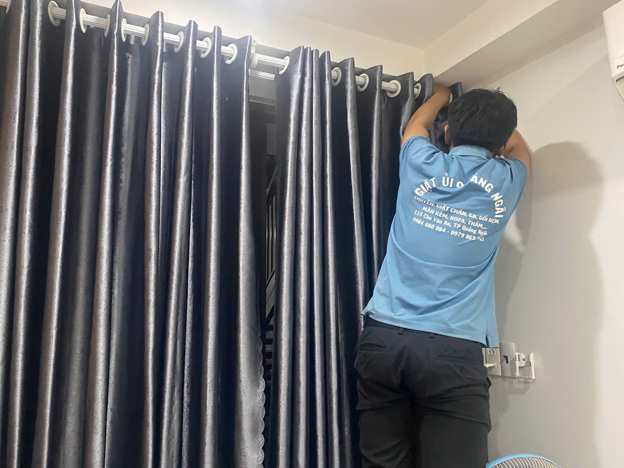 giặt rèm cửa tại quảng ngãi