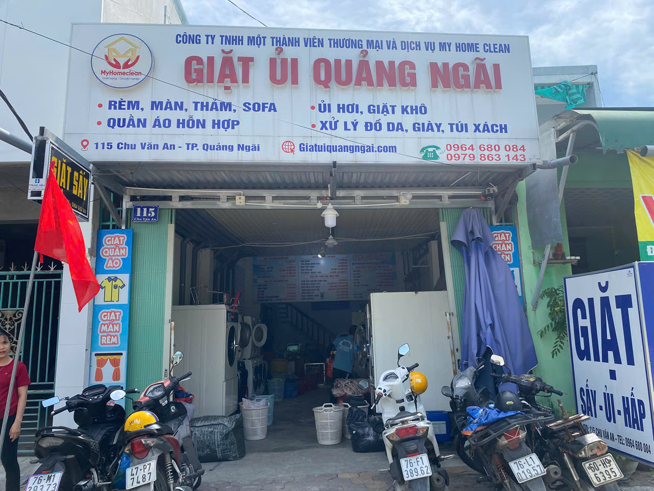 giặt rèm cửa tại quảng ngãi